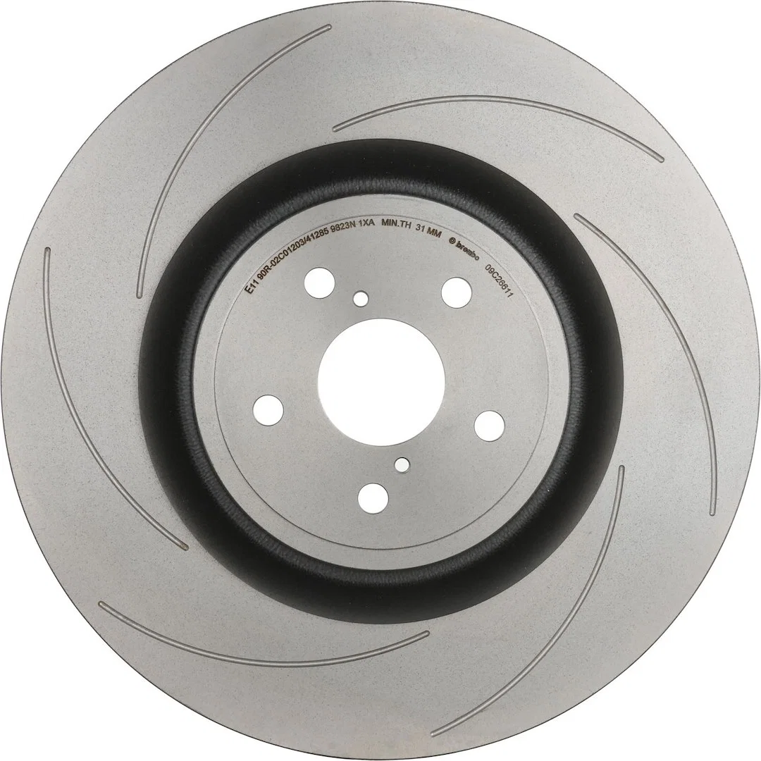 09C26611C02 – BREMBO Brake Rotor, Vented Slotted One Piece Design Wheel Bolt Pattern 5 x 114.3 Millimeter 380 Millime...